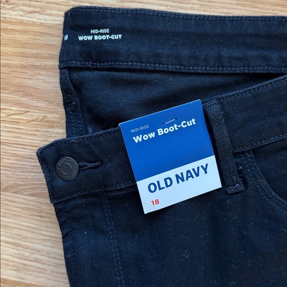 Old Navy Women's Dark Denim Boot Cut Jeans ✨ Size 18 - Picture 2 of 9